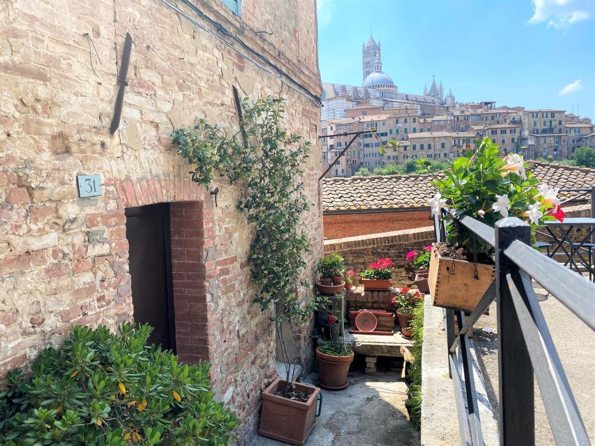 Camporegio 31- In Centro Con Vista Sul Duomo Siena Buitenkant foto