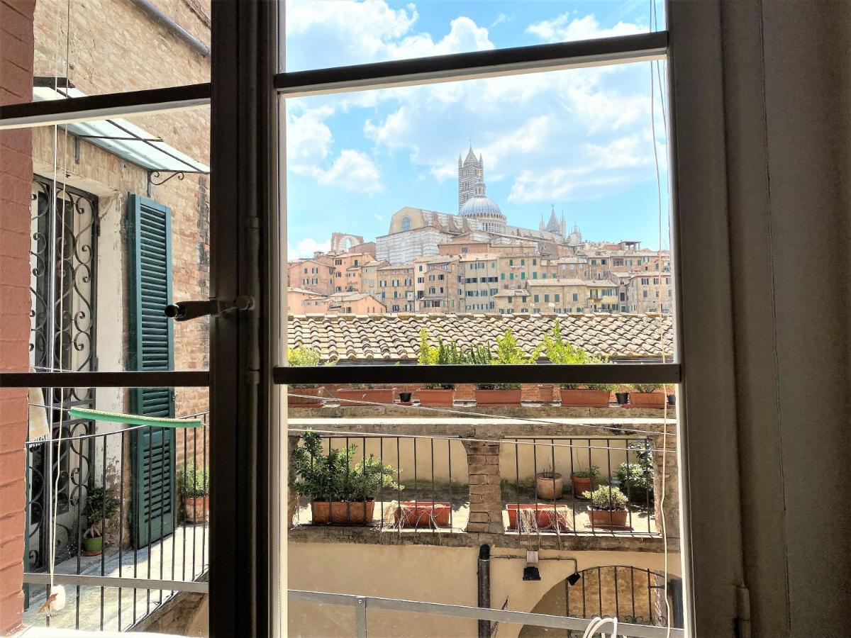Camporegio 31- In Centro Con Vista Sul Duomo Siena Buitenkant foto